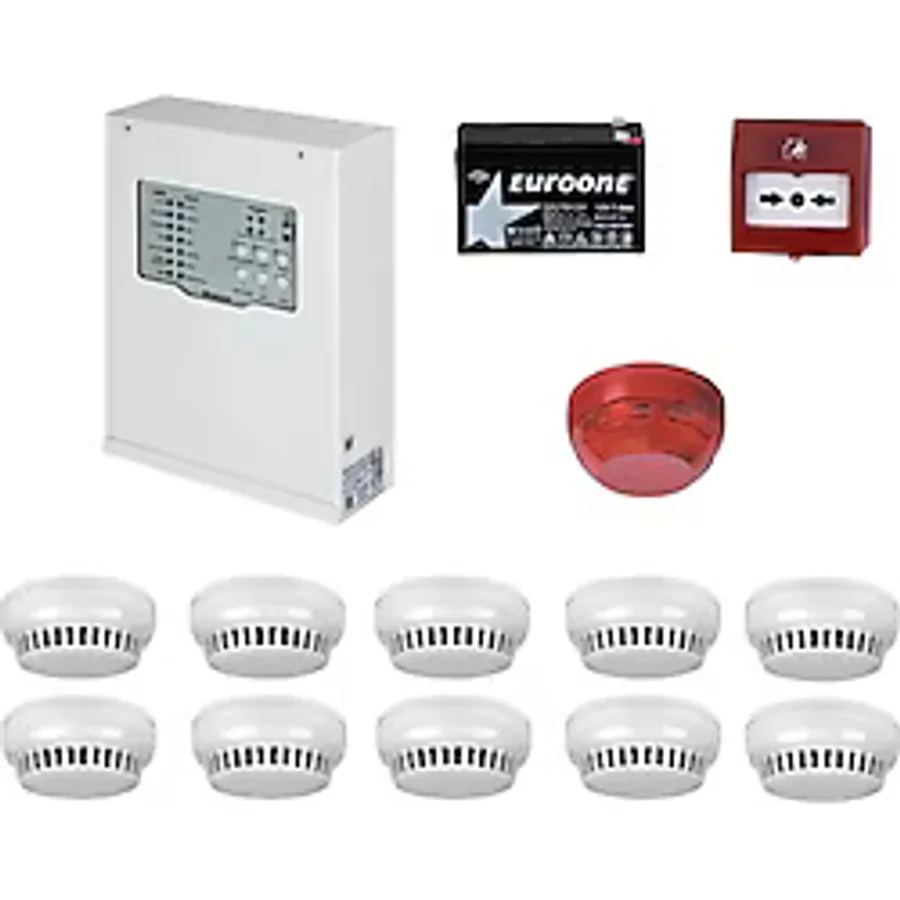 TEKNİM YANGIN ALARM SİSTEMİ SETİ 10 LU