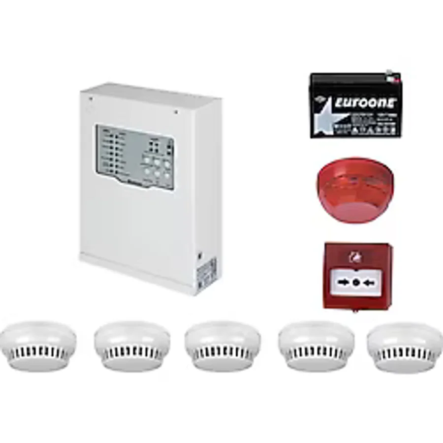 TEKNİM YANGIN ALARM SİSTEMİ SETİ 5 Li