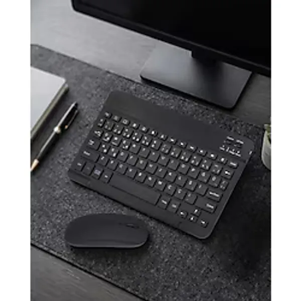 tekno Bluetooth Klavye Mouse Seti Taşınabilir Wireless Bilgisayar Aksesuarı 2026