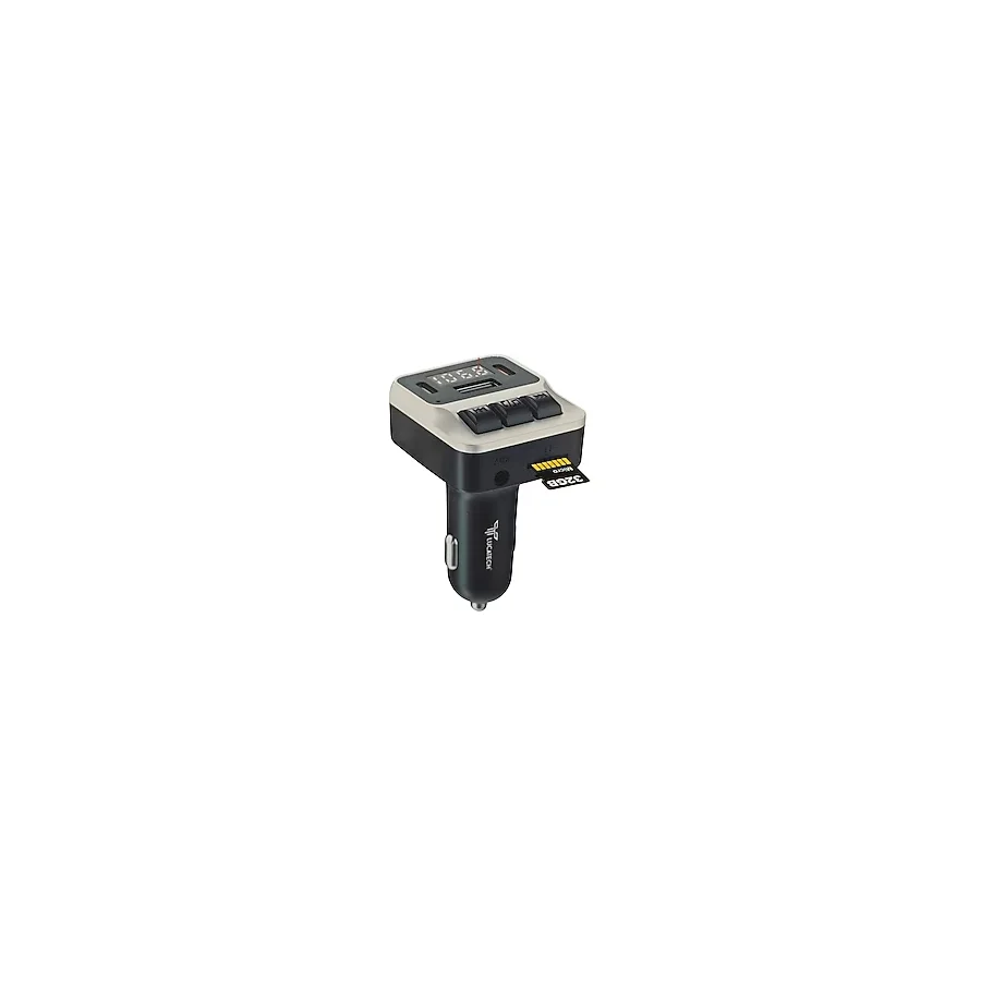 tekno grup Lucatch LF-153 Araç Fm Transmitter 45W Typ-C Hızlı Şarjlı Çakmaklık Girişli Bluetooth Araç Kiti