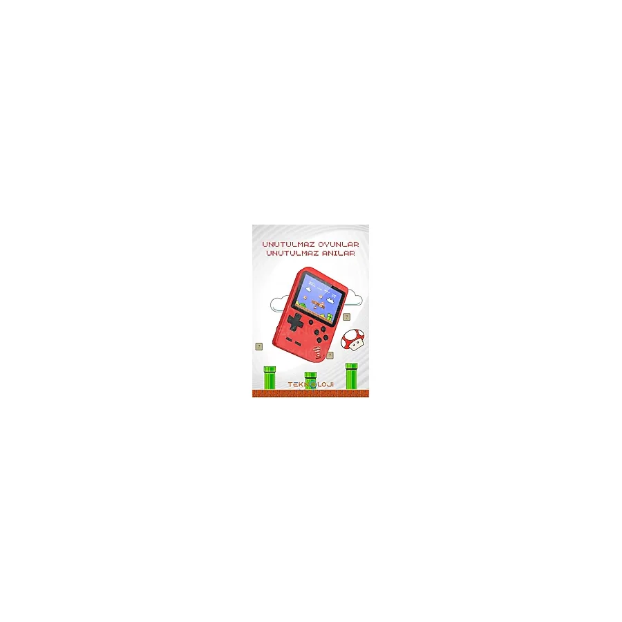 Teknoloji Gelsin 400 Oyunlu Mini Atari Gameboy Oyun Konsolu Gamebox Kollu Atari