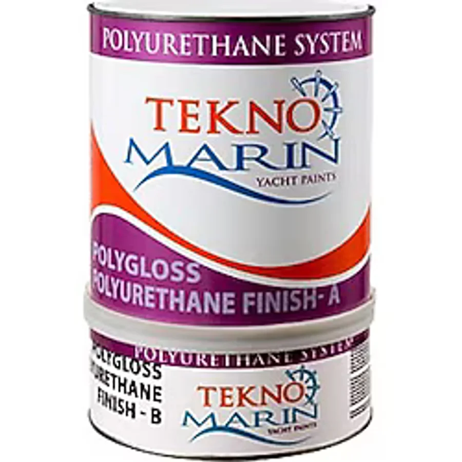 Teknomarin Polygloss Poliüretan Sonkat Boya Beyaz 1 Kg.