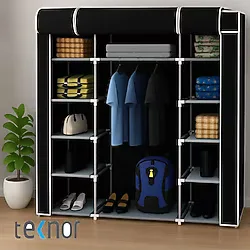 Teknor Çift Yandan Raflı Bez Dolap