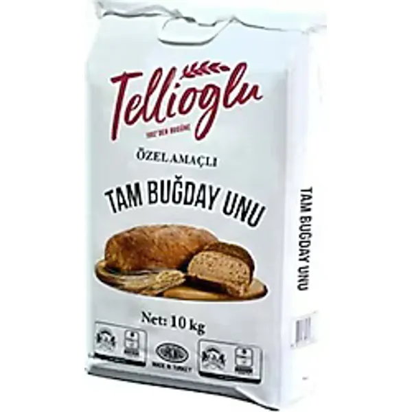 Tellioğlu 10 kg Tam Buğday Unu