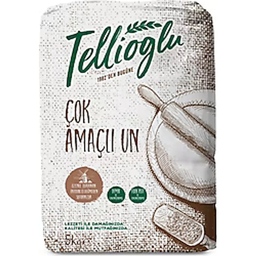 Tellioğlu 5 kg Çok Amaçlı Un