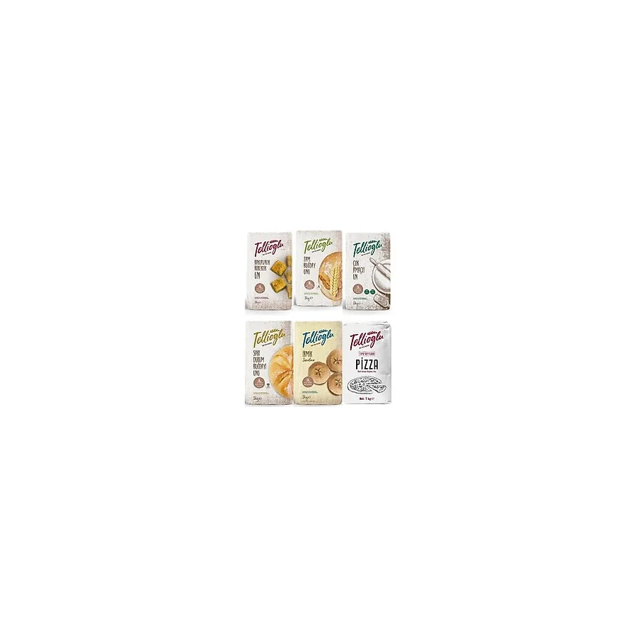 Tellioğlu Karma Un Avantaj Set/ Semolina İrmik 6X1 Kg - 6 kg