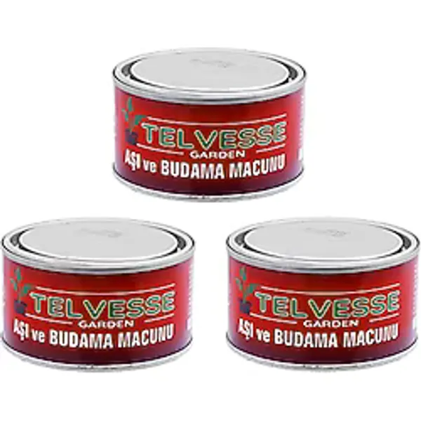 Telvesse Aşı Macunu Soğuk Uygulanan Budama Macunu 250 Gr (3 ADET)