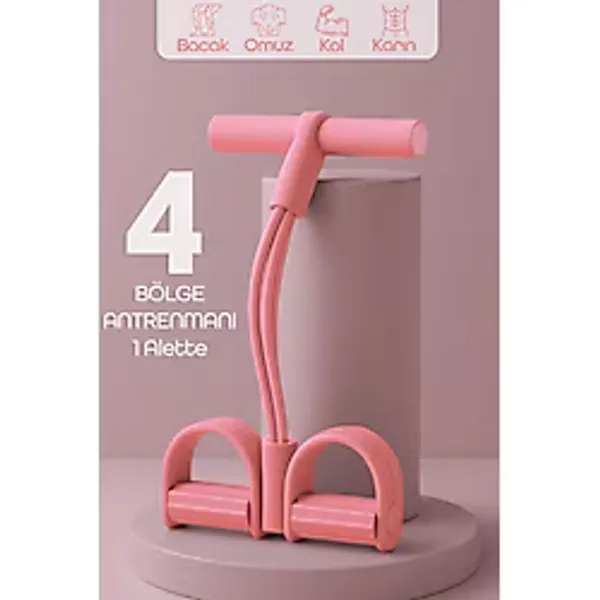 Telvesse Body Trimmer Mekik Kürek Çekme Bel Inceltme Aleti Evde Spor Lastikli Egzersiz Lastiği Pembe - 39 - Mavi