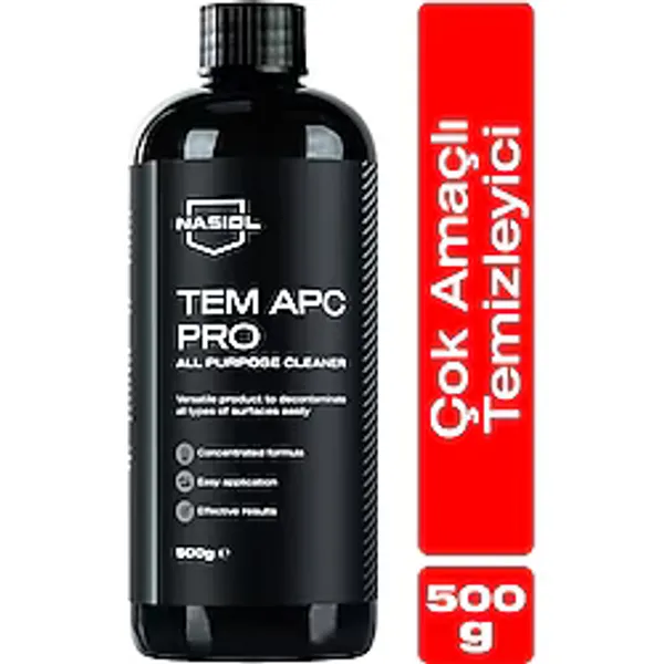 Tem Apc Pro Araç İçi Çok Amaçlı Temizleyici-500 Gr-Koltuk,Döşeme,Plastik Temizleme, Detailing