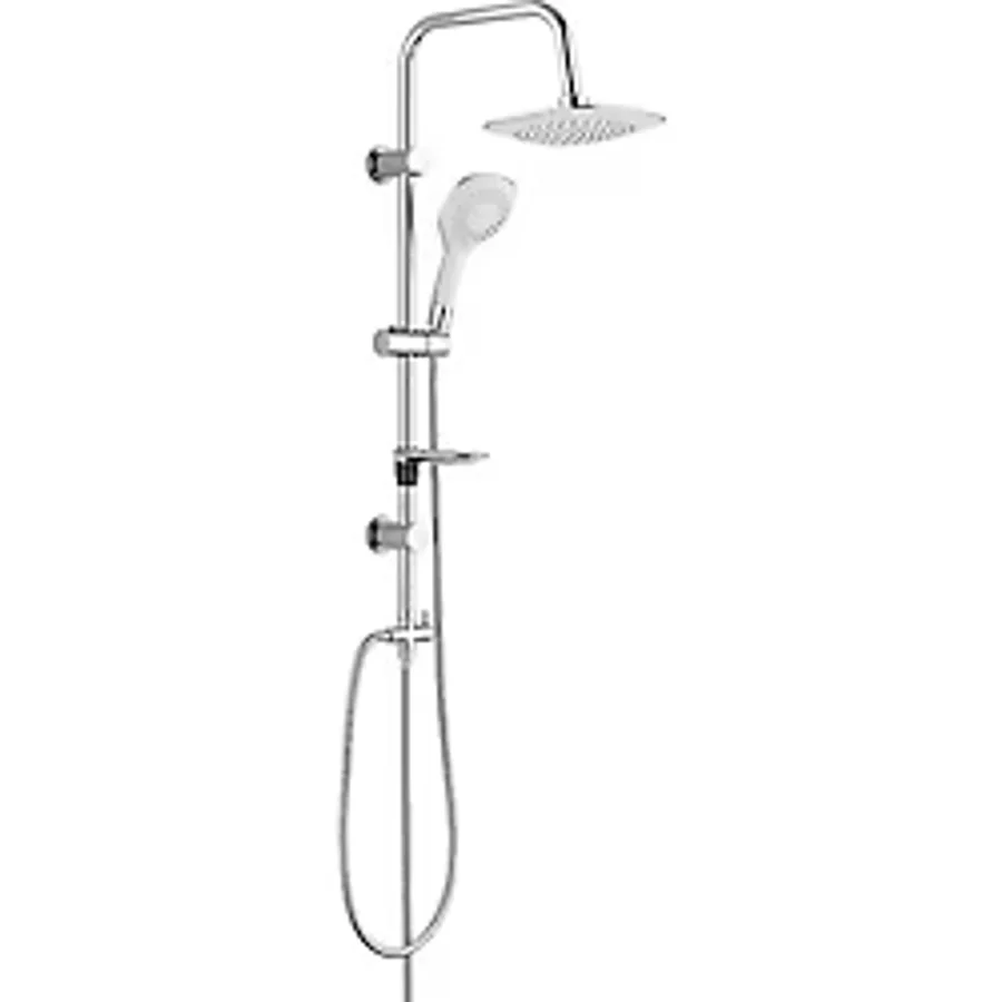 Tema 53276 Rain Bianco 5+1 Fonksiyonlu Tepe Duş Seti