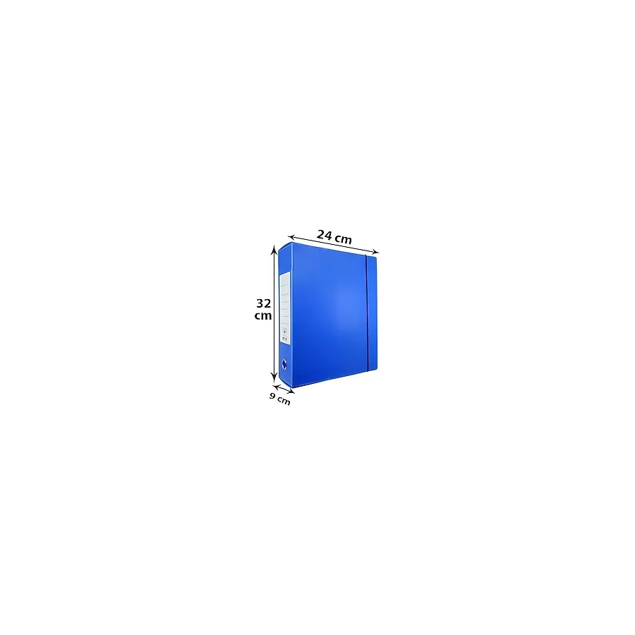 Temel Arşiv Ve Proje Kutusu 29x40x9cm Mavi 5'li