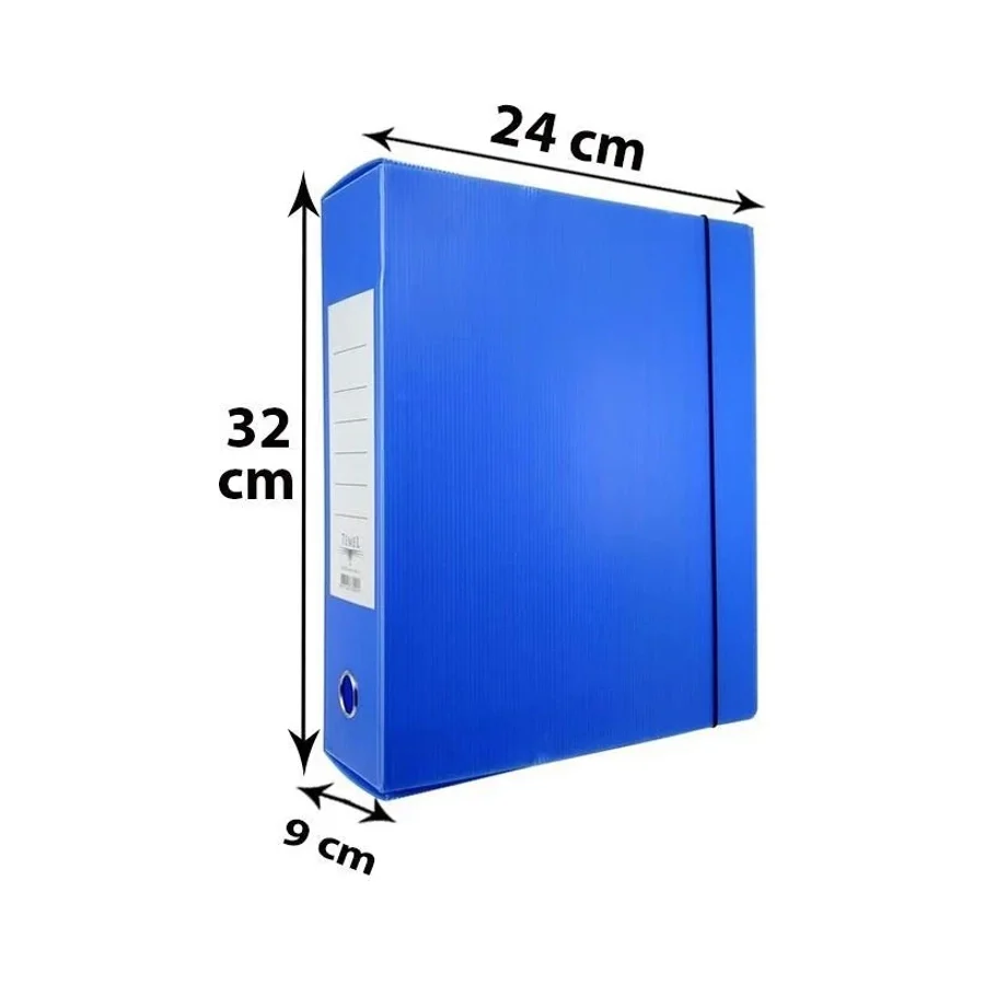 Temel Arşiv ve Proje Kutusu 29x40x9cm Mavi