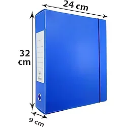 Temel Arşiv ve Proje Kutusu 29x40x9cm Mavi