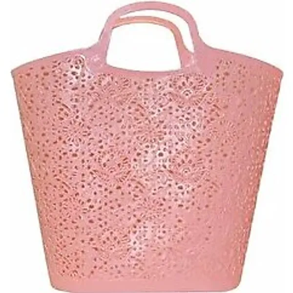 Temel Plaj ve Alışveriş Çantası - Pembe