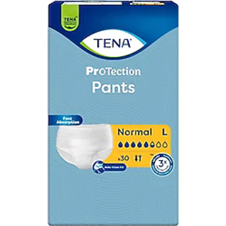 Tena Emici Külot Normal 5.5 Damla Büyük Boy L 30'lu 4 Adet Hasta Bezi