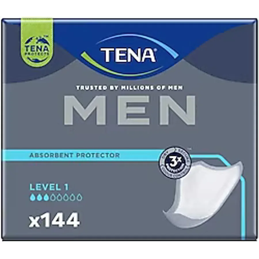 Tena Level 1 3 Damla 24'lü 6 Adet Erkek Mesane Pedi