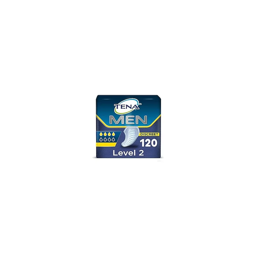 Tena Level 2 Orta Boy M Beden 4 Damla 20'li 6 Paket Erkek Mesane Pedi