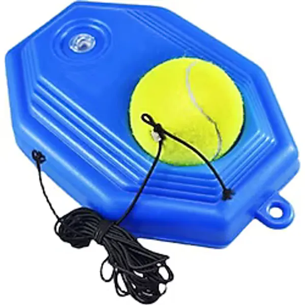 Tenis Topu Makinesi Taşınabilir, Elastik Tenis Topu Haznesi, Hafif Tenis Topu Sırt Tabanı, Antrenman Seti,
