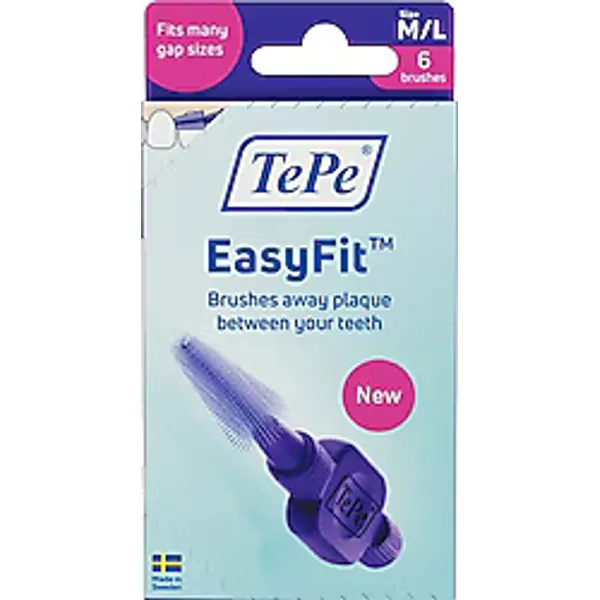 Tepe Easyfit M-L 6'lı Arayüz Fırçası