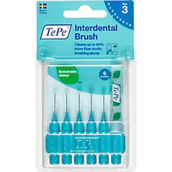Tepe Original Mavi 0.6 mm 6'lı Arayüz Fırçası