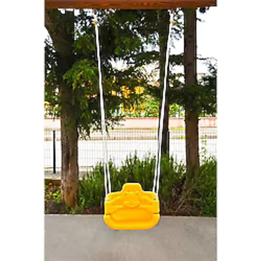 Teplay İpli Plastik Sarı Bebek Salıncağı