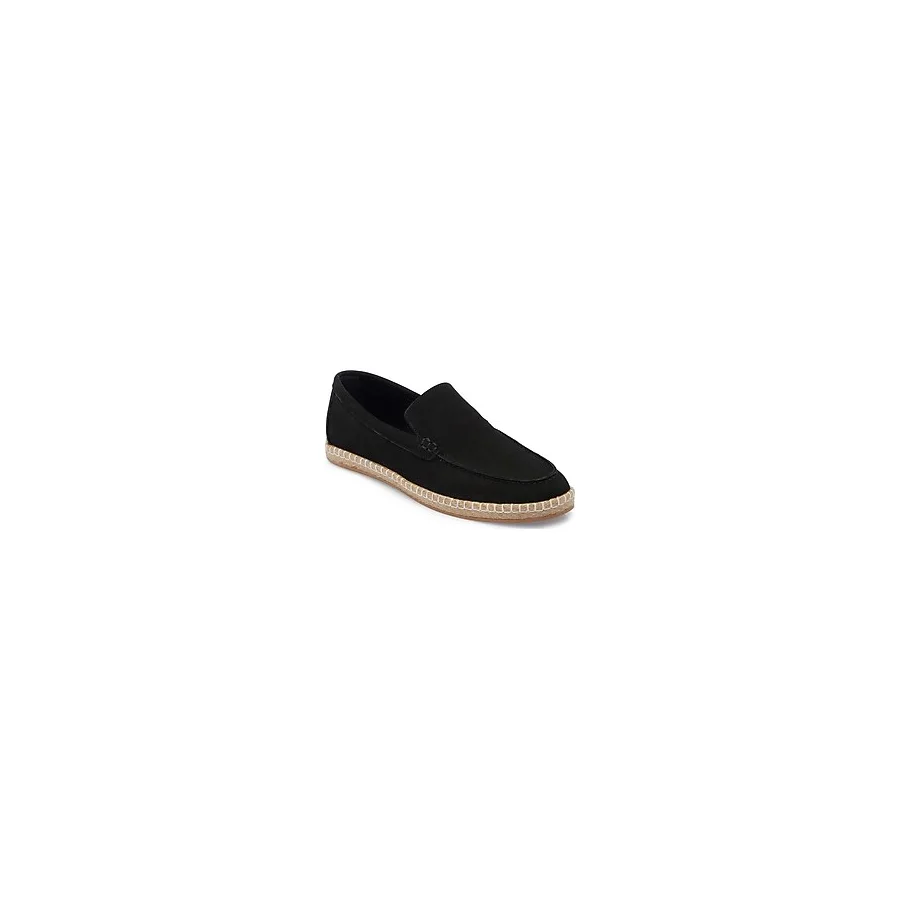 Tergan Siyah Hakiki Nubuk Deri Erkek Espadril - E25I1AY57215-A64 - Siyah-A64 - 40