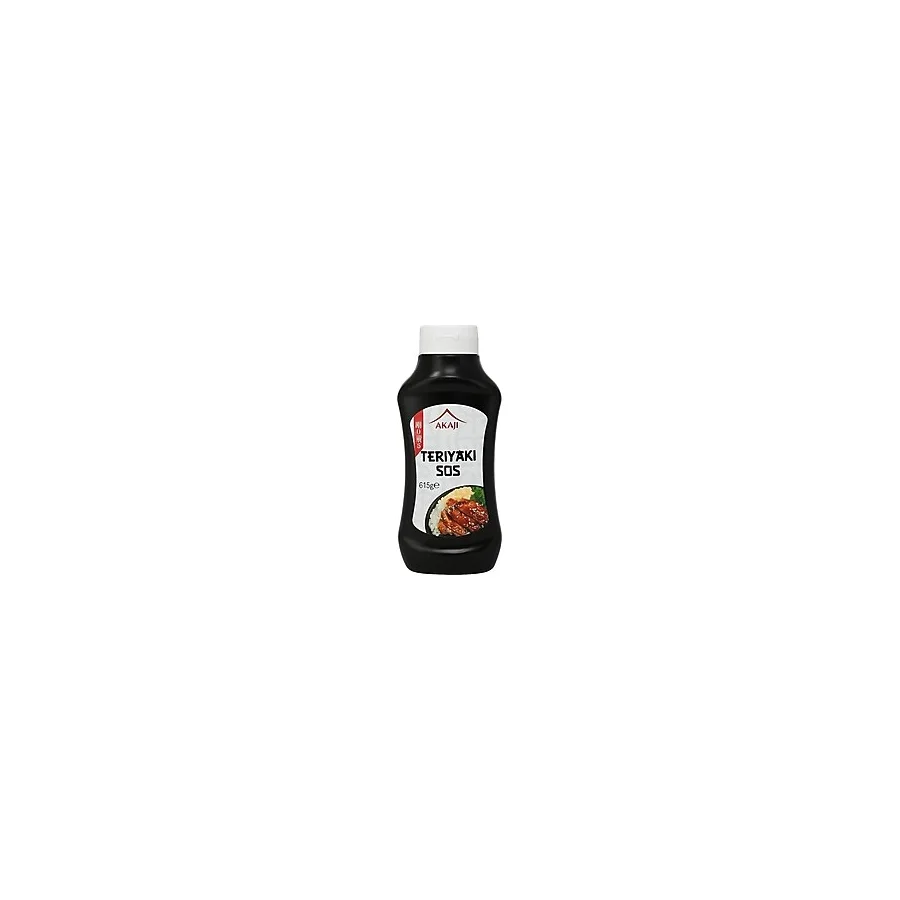 Teriyaki Sos 615 ml - Japonesque Sıkma Şişe - Et, Tavuk, Balık & Sebze İçin Premium Marina