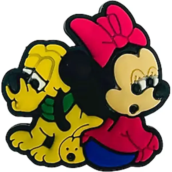 Terlik Süsü-Terlik Tokası Köpekli Bebek Minnie Figürü