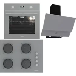Termikel Ankastre Set (Bo O64D5C A + Bh P7144C A + Ch C6532C Ba) - Antrasit