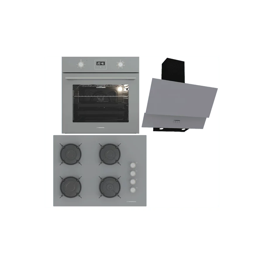 Termikel Ankastre Set (Bo O64D5C A + Bh P7144C A + Ch C6532C Ba) - Antrasit