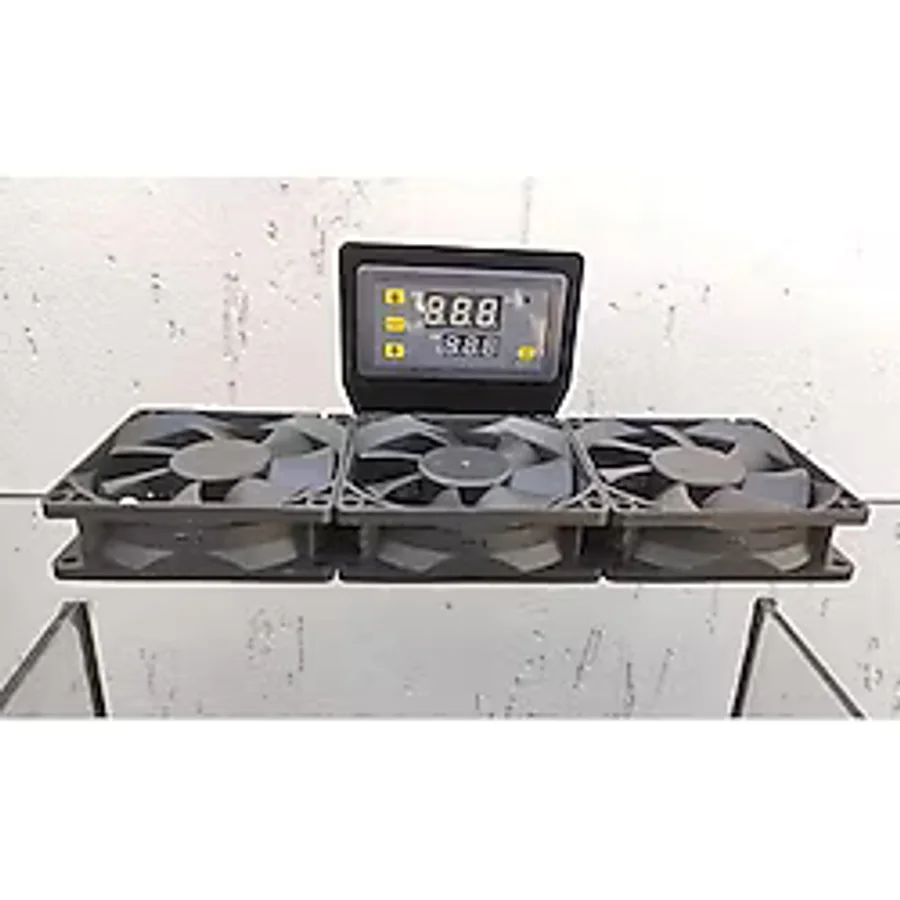 Termostatlı Akvaryum Soğutucu Fan 3lü Set