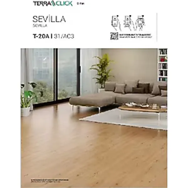 Terraclıck-8 Laminant Parke 4V 32. Sınıf