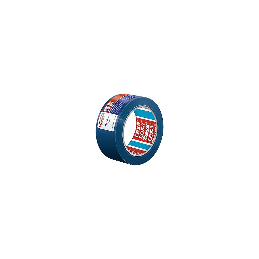 Tesa 60760 50 mm x 33 m Mavi Yer İşaretleme Bandı