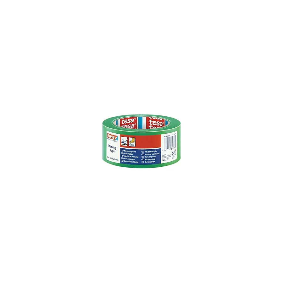 Tesa 60760 50 mm x 33 m Yeşil Yer İşaretleme Bandı