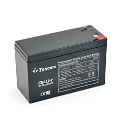 Tescom Combatt, Cbl12-7, 12V 7Ah, Bakımsız, Kuru Akü. Ups İçin Uygundur.