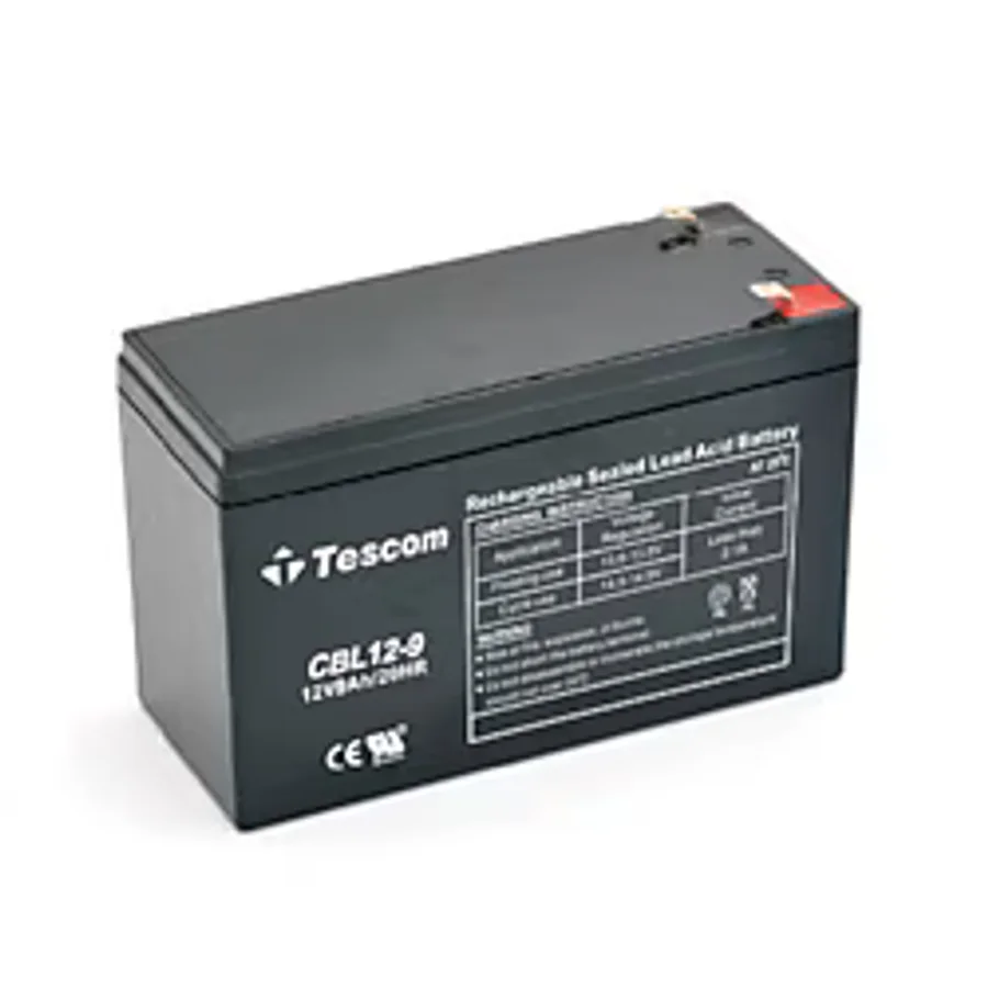 Tescom Combatt, CBL12-9, 12V 9AH, Bakımsız, Kuru Akü. Ups İçin Uygundur. (100012238)