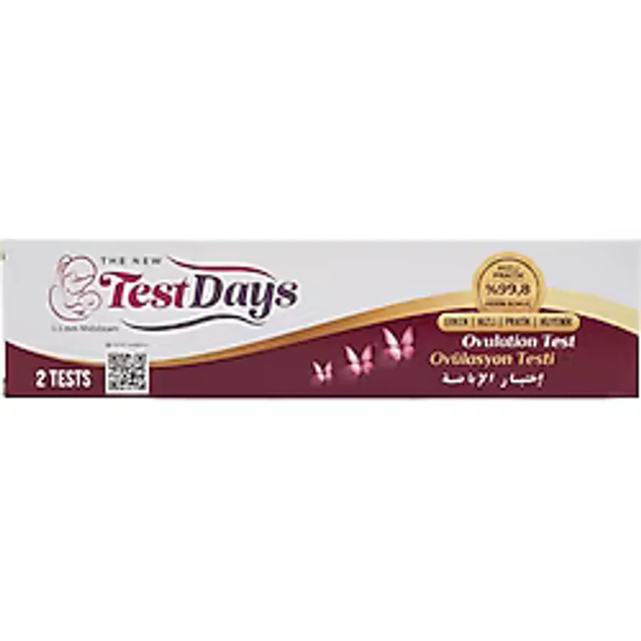 TestDays Midstream Erken Ovulasyon Testi Toplam 12 Adet