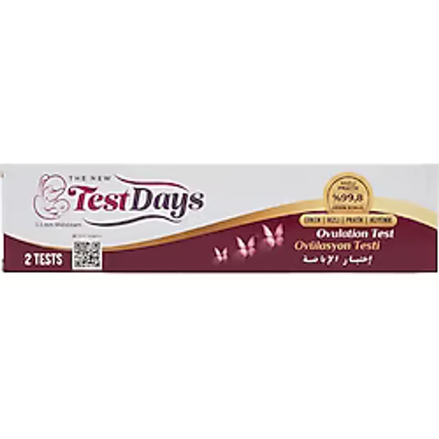 TestDays Midstream Erken Ovulasyon Testi Toplam 6 Adet