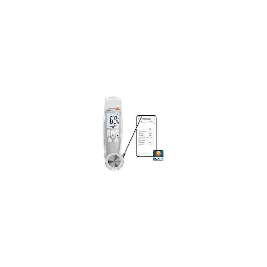 Testo 104-IR BT Akıllı Problu Gıda Termometresi
