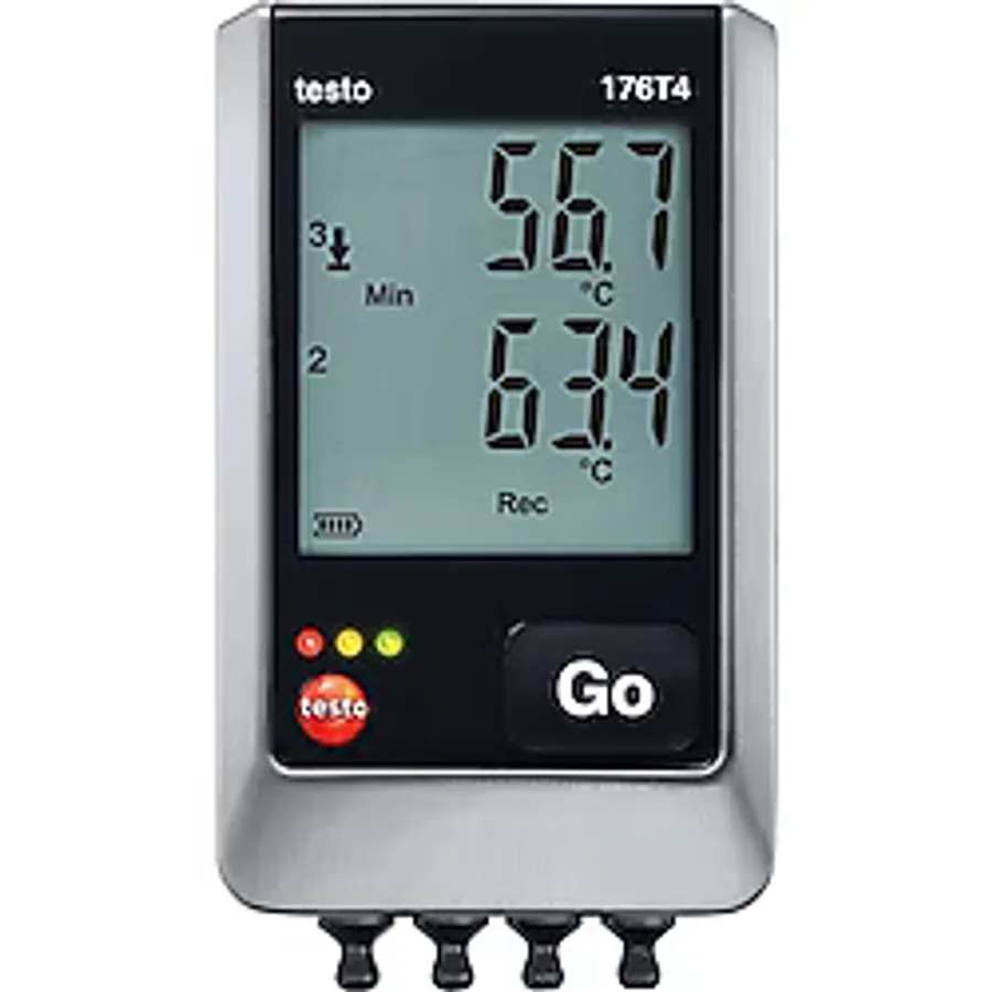 Testo 176 T4 Sıcaklık Kayıt Cihazı 4 Kanallı