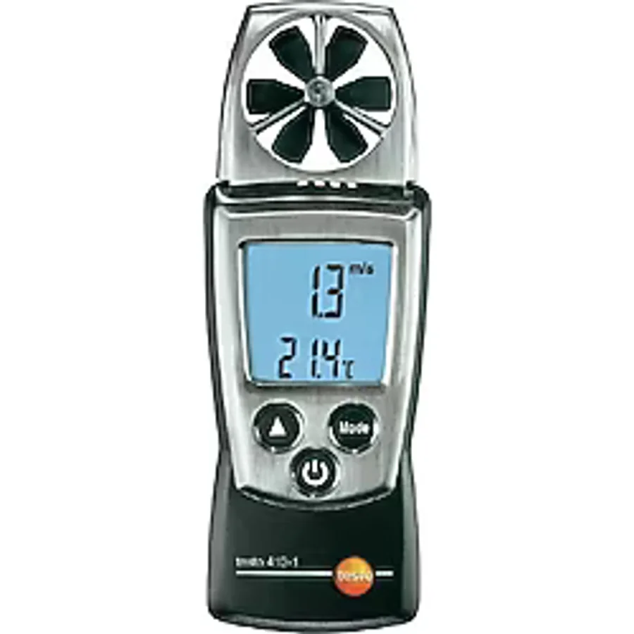 Testo 410-1 Anemometre (Hız+Sıcaklık)