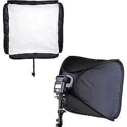 TEWISE Tepe Flaşları Uyumlu 40x40cm Softbox