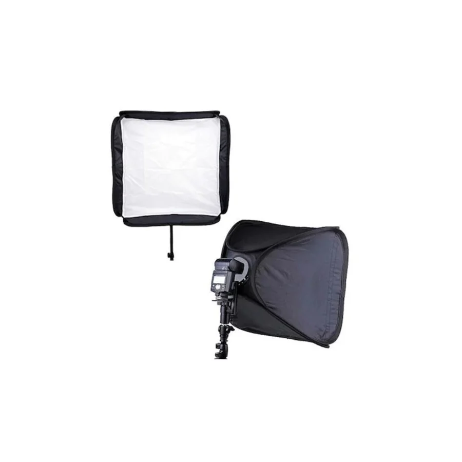 TEWISE Tepe Flaşları Uyumlu 40x40cm Softbox