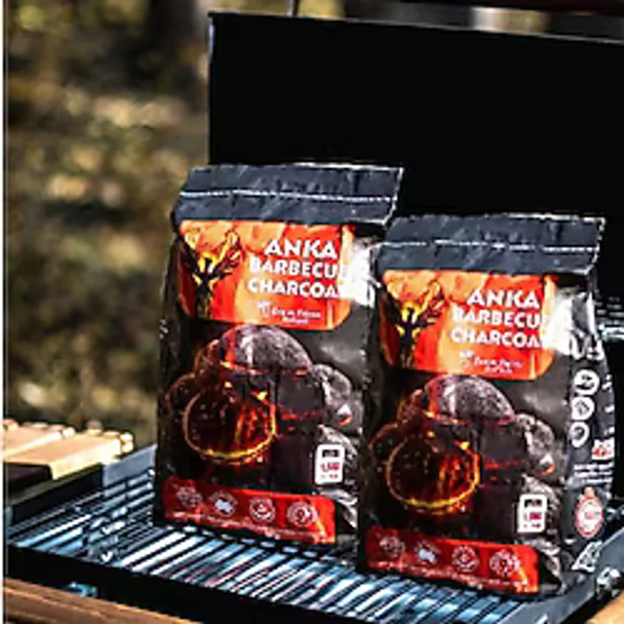Tezyak Anca Barbecue Mangal Kömürü (2 Paket X1,5 Kg) 3 kg - Siyah - 2 Adet