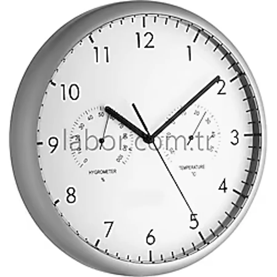 Tfa 98.1072 Analog Termo-Higrometre-Saat - Yok