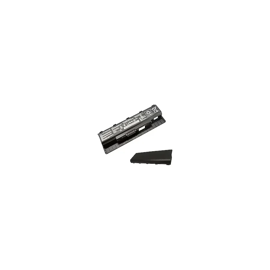 TH-Asus N56VZ-S4400D Uyumlu Notebook Bataryası - Laptop Pili2 Yıl Elektronik Garantili - Siyah