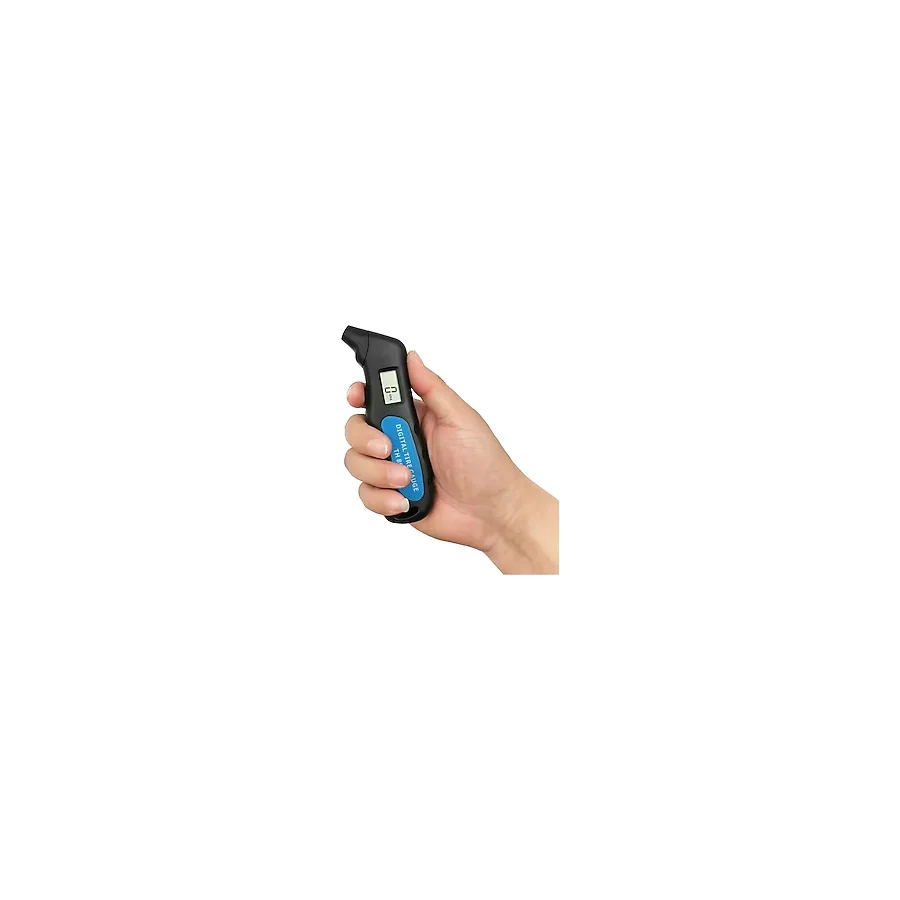 TH805 LCD Ekranlı Dijital Lastik Basınç Ölçer Metre Barometre Araba Kamyon Motosiklet Lastiği İçin - Siyah