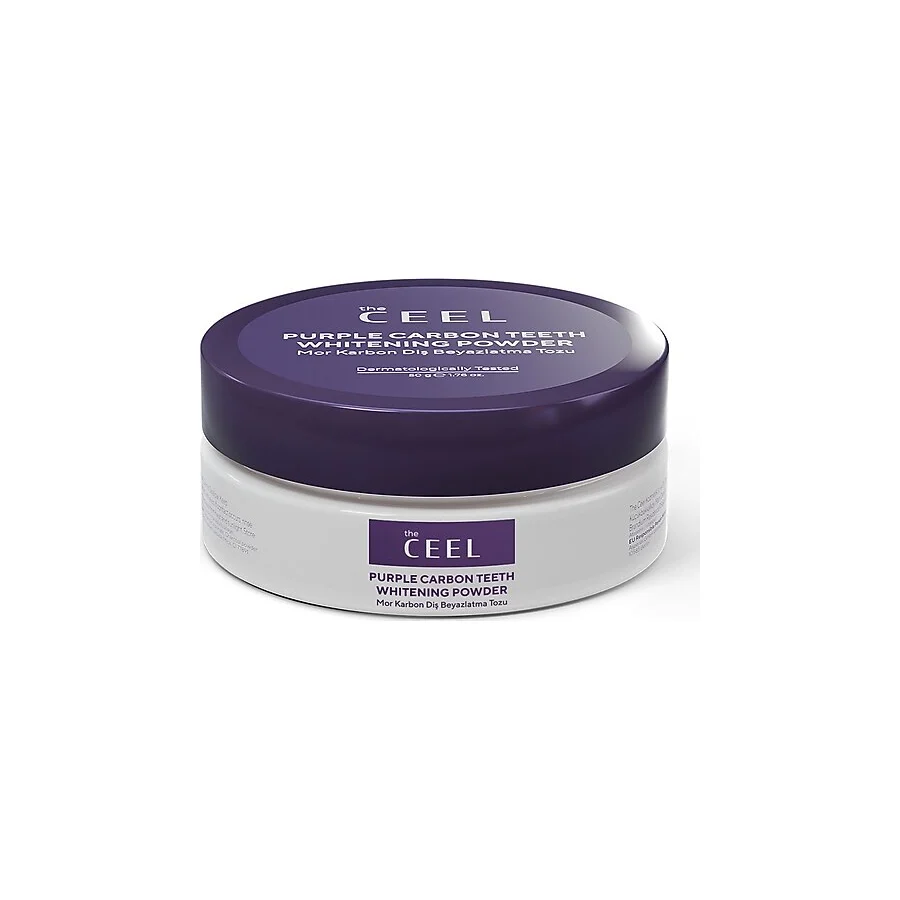 The Ceel Aktif Mor Karbon Beyazlatıcı Diş Tozu 50 gr