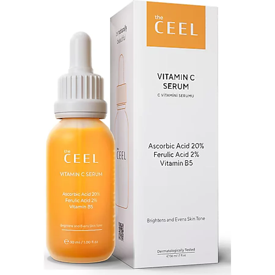 The Ceel Vitamin C Leke Karşıtı Aydınlatıcı Yüz Serumu 30 ml