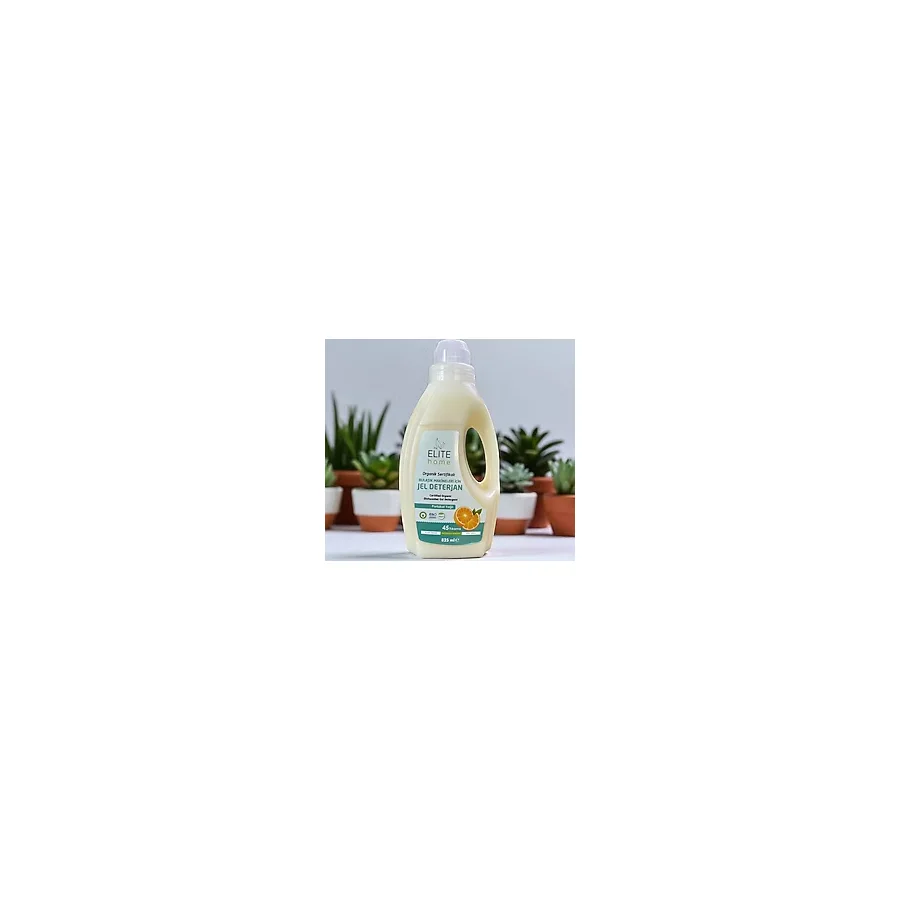 The Elite Home Bulaşık Makinesi Jel Deterjan 825 ml Organik, Vegan, Doğal , Portakal Yağlı